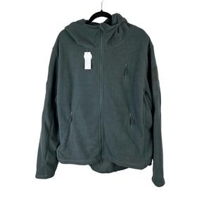 Baerskin Tactical Hoodie Gray Fleece Full Zip sz XL